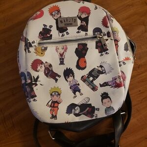 Naruto Character Print Backpack